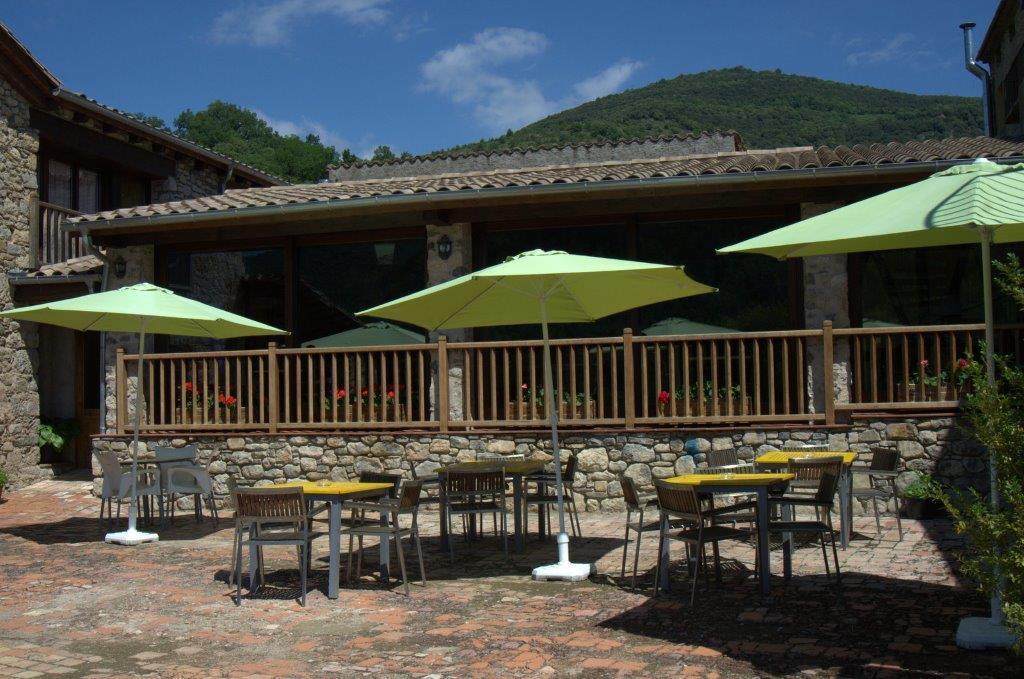 Hostal De La Rovira Oix Buitenkant foto
