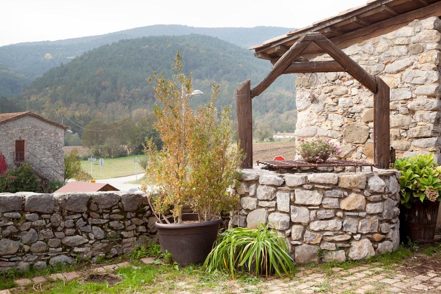 Hostal De La Rovira Oix Buitenkant foto